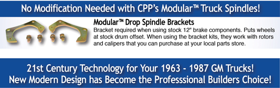 CPP Molular Drop Spindle Brake Kits