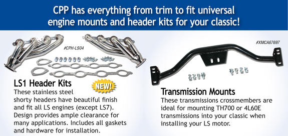 CPP LS Header Kits and more