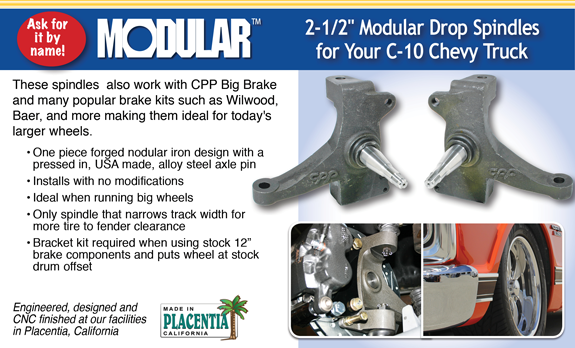 CPP Modular Truck Spindles