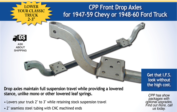 CPP Front Drop Axles