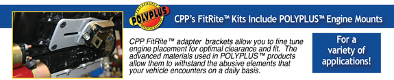 FitRite PolyPlus LS Engine Mounts